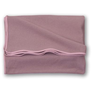 Paturica Pentru Copii Tricotata Din Bumbac, Pure Roz 110x72 Cm, Amy Pjb80630