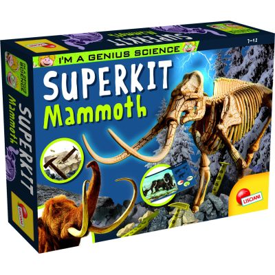 Experimentele micului geniu - kit paleontologie mamut