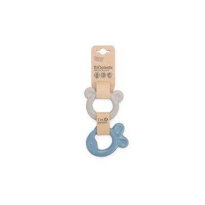 Inel de dentitie Tiny Bio plastic urs-pestisor 2buc. KRS230497_6014