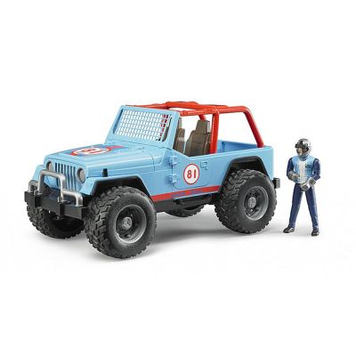 Bruder - Jeep Cross Country De Curse Albastru ARTBR02541