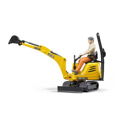 Bruder - Micro Excavator Jcb 8010 Cts Si Muncitor ARTBR62002