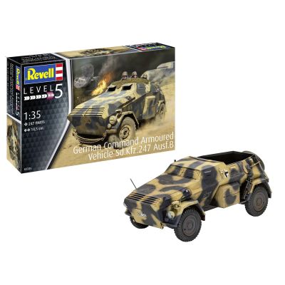 Macheta masina militara Sd.Kfz. 247 VRNRV03335