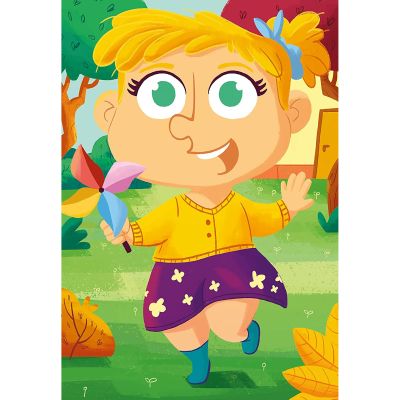 Puzzle Mix&Match Haine Colorate, 3X24 Piese ARTRVSPC05196