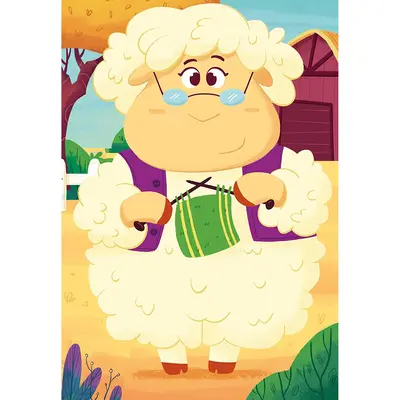 Puzzle Mix&Match Prietenii De La Ferma, 3X24 Piese ARTRVSPC05198