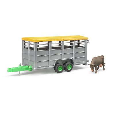 Bruder - Remorca Pentru Animale Cu O Vita ARTBR02227