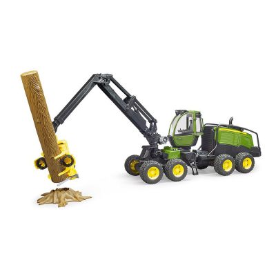 Bruder - Tractor Forestier John Deere 1270G Cu Un Bustean ARTBR02135