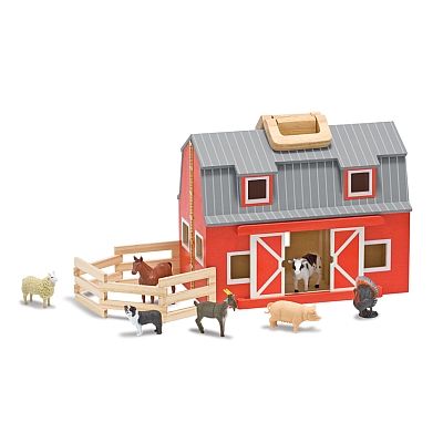 Grajd din lemn pliabil melissa and doug - okemd3700