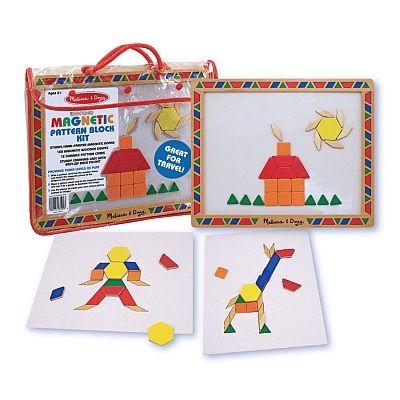 Joc de constructii magnetic melissa and doug - okemd3590