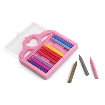 Set creioane colorate triunghiulare princess melissa and doug 12 buc - okemd4155