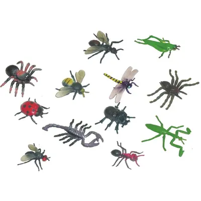 Set de 12 figurine insecte miniland - okeml27480
