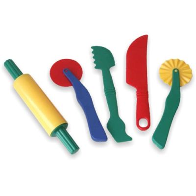 Set de accesorii pentru modelaj cu plastelina miniland - okeml95251