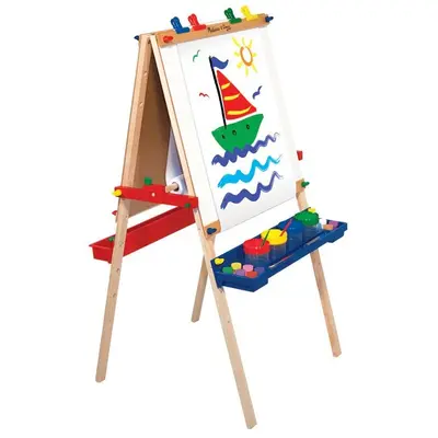 Tabla de scris reglabila sevalet lemn melissa and doug - okemd1282
