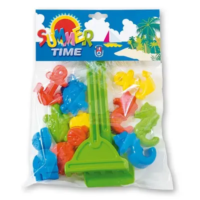 Set 10 forme pentru nisip androni giocattoli - okeagi3608-0000