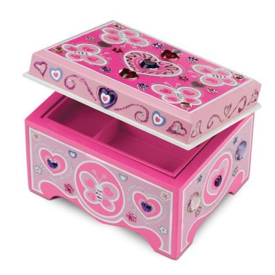 Set de decorat caseta de bijuterii - melissa & doug - okemd8861