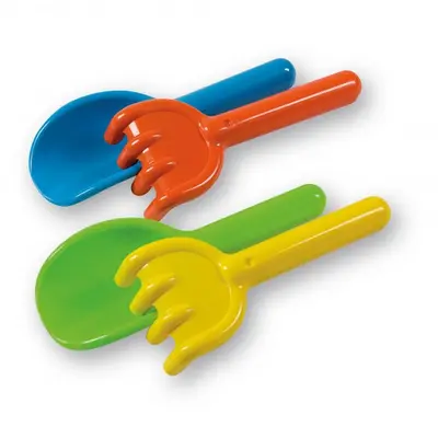 Set lopata si grebla 18 cm baby ciprus androni giocattoli - okeagi4310-0000