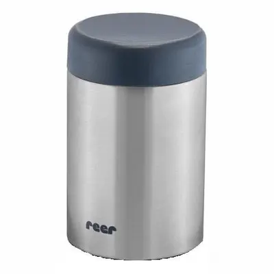 Cutie termica pentru mancare bebelusi, otel inoxidabil pur vidat, 300 ml, Reer Pure 90408