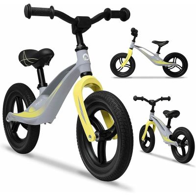 Lionelo - Bicicleta fara pedale, cu cadru din magneziu, Bart Tour, 12 \'\', Grey Stone BYNLOE-BART_TOUR_GREY_STONE