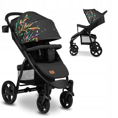 Lionelo - Carucior sport Annet Plus Dreamin\', De la nastere, Cu accesorii, 0 - 22 Kg, Negru BYNLO-ANNET_PLUS_DREAMIN