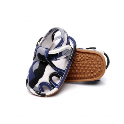 Sandalute pentru baietei - blue army (marime disponibila: 0-3 luni) mbzh0034-7-sa6.0-3 luni
