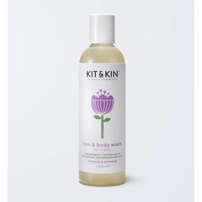 Sampon si gel de dus pentru copii kit&kin 250ml tnakkshampoowash