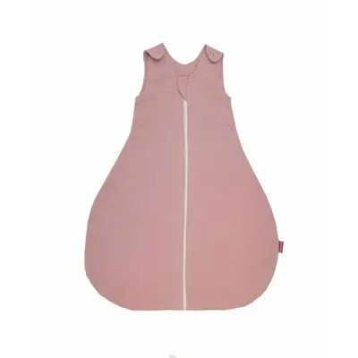 Sac de dormit copii 0.3 tog, din Muselina,  Blushing Pink, 110 cm, 0.3 tog - Vara KDESDM110BLP
