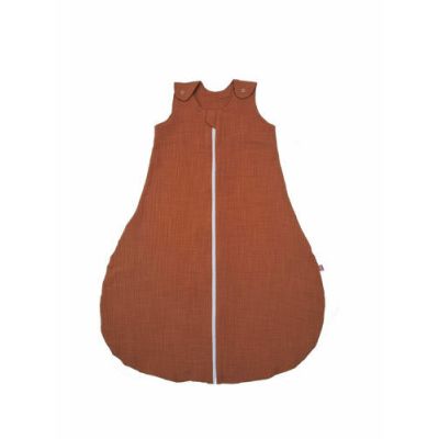Sac de dormit copii 0.3 tog, din Muselina, Summer Toffee, 85 cm, 0.3 tog - Vara KDESDM85ST