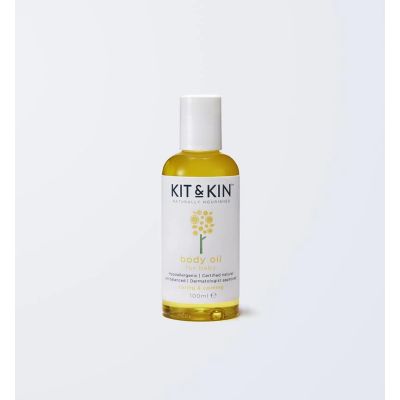 Ulei natural pentru masaj bebelusi kit&kin 100ml tnakkbabyoil