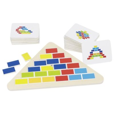 Puzzle triunghi cu segmente si 20 de modele - okegoki57924