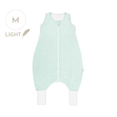 Sac De Dormit Cu Picioare, Bumbac Muselina 0.5 Tog, Mint, M, 3 Ani+ Pjb389