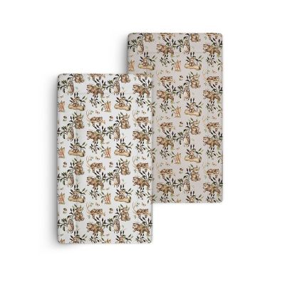 Saltea Pentru Masa De Infasat Bebe, Impermeabila, Fata Dubla, Happy Bear By Babysteps Pjb3496-50