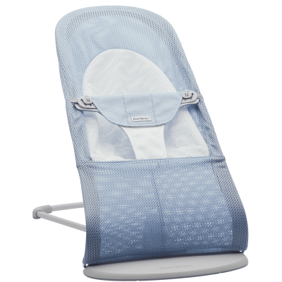 Baby Bjorn - Balansoar Balance Soft, Sky Blue/White, Mesh BSAFE005143A