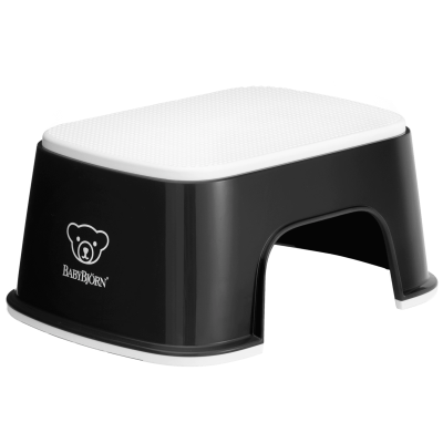 BabyBjorn – Treapta inaltator pentru baie – Step Stool – Black / White BSAFE061256A