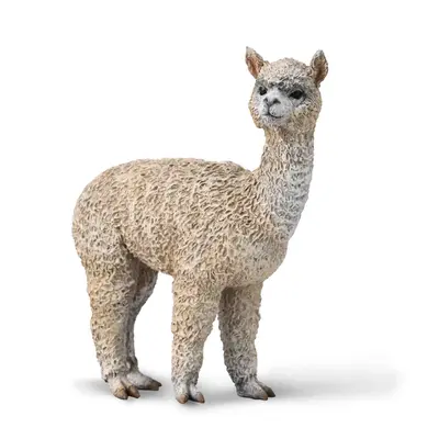 Figurina pictata manual alpaca - okecol88960m