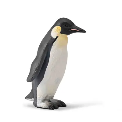 Figurina pictata manual pinguin imperial - okecol88958m