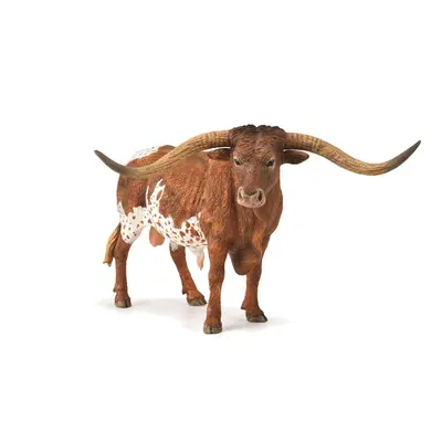 Figurina pictata manual taur texas longhorn - okecol88925xl