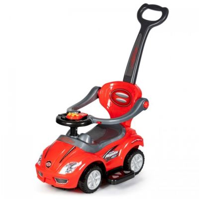 Masinuta de impins 3 in 1 ecotoys 382 - rosu edeedi382rosu