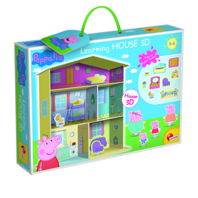 Casuta 3d - peppa pig