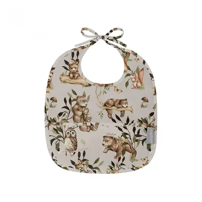 Bavetica Impermeabila Cu Buzunar, Reglabila, Happy Bear Light Pjbc56481