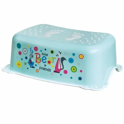 Inaltator Baie, Antiderapant, Bear  Friends Mint, Maltex Baby Pjbc674
