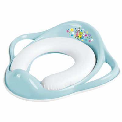 Reductor Toaleta Copii, Antiderapant, Colac Integrat Moale Si Manere, Bear  Friends Mint, Maltex Baby Pjbc673