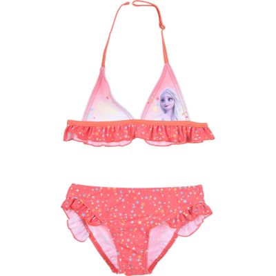 Costum baie fetite 2 piese Frozen SunCity EV1806 BBJEV1806_Portocaliu_4 ani (104 cm)