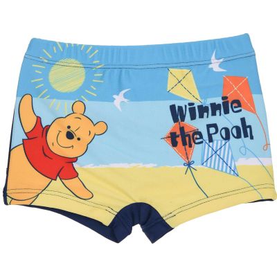 Boxeri baie baieti Winnie The Pooh SunCity ET0008 BBJET0008_Albastru Inchis_18 luni (81 cm)