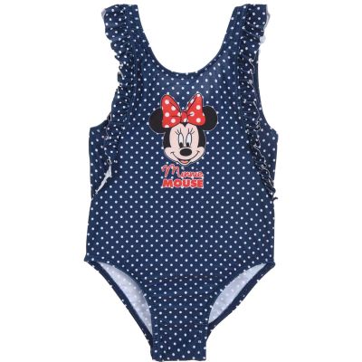 Costum baie Minnie Mouse SunCity ET0045 BBJET0045_Albastru_18 luni (81 cm)