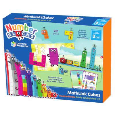 Mathlink®cubes numberblocks in romana - set de activitati de la 1 - 10