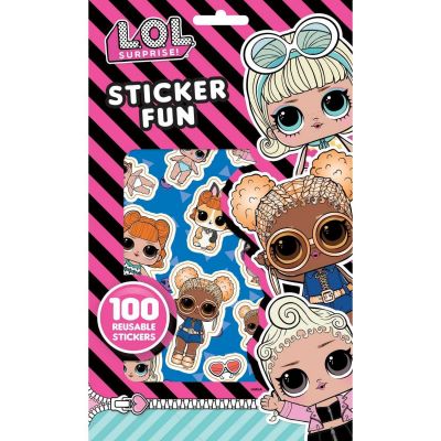Set 100 stickere reutilizabile LOL Surprise Alligator AB3070LOLSF3 BBJAB3070LOLSF3_Initiala