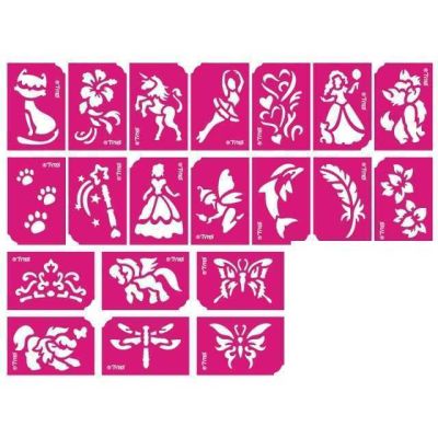 Set 21 sabloane pentru tatuaje temporare Tytoo KKCST4530034 BBJKKCST4530034_Initiala