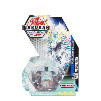 BAKUGAN S4 FIGURINA METALICA NEO PEGATRIX ALB VIV6063393_20136015