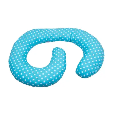 Perna De Alaptare Multifunctionala MyKids Stelute Blue-White 00070054