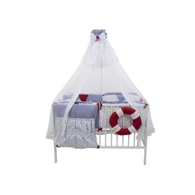 Lenjerie MyKids Ocean 9 Piese 120x60 cm 00009918