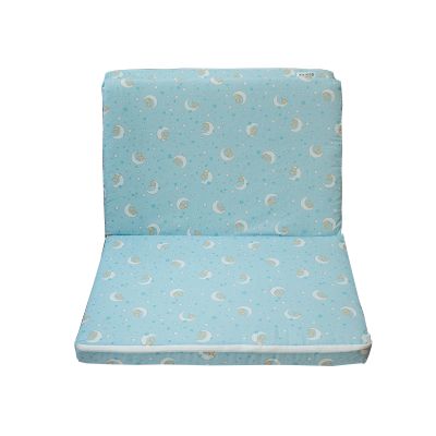 Saltea Pliabila Spuma Poliuretanica 120x60x5 cm - Cat on Moon Albastra 00008300